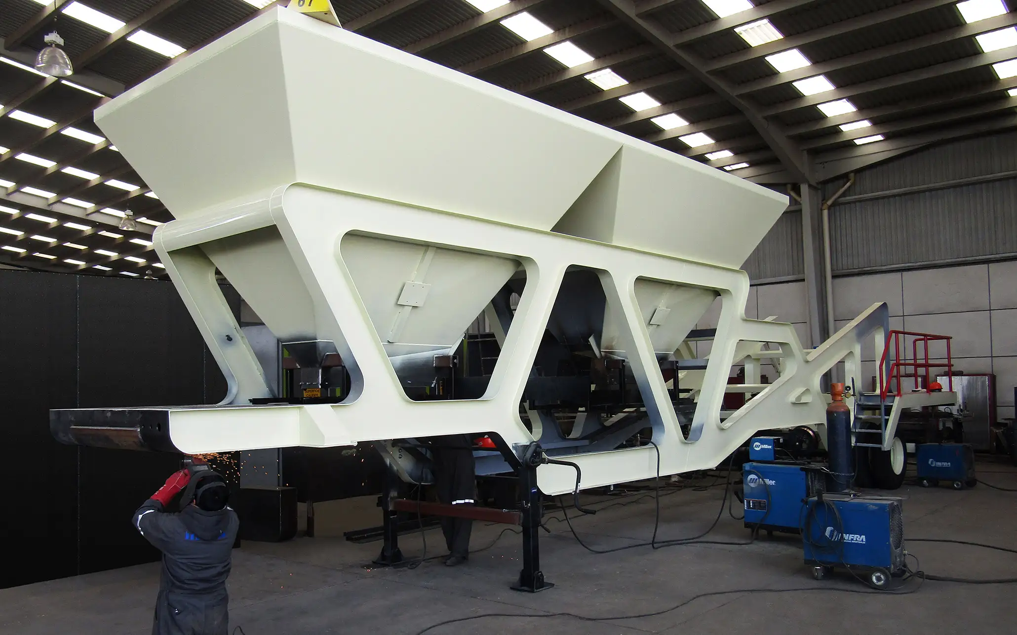 Cold mixing plant manufacturing