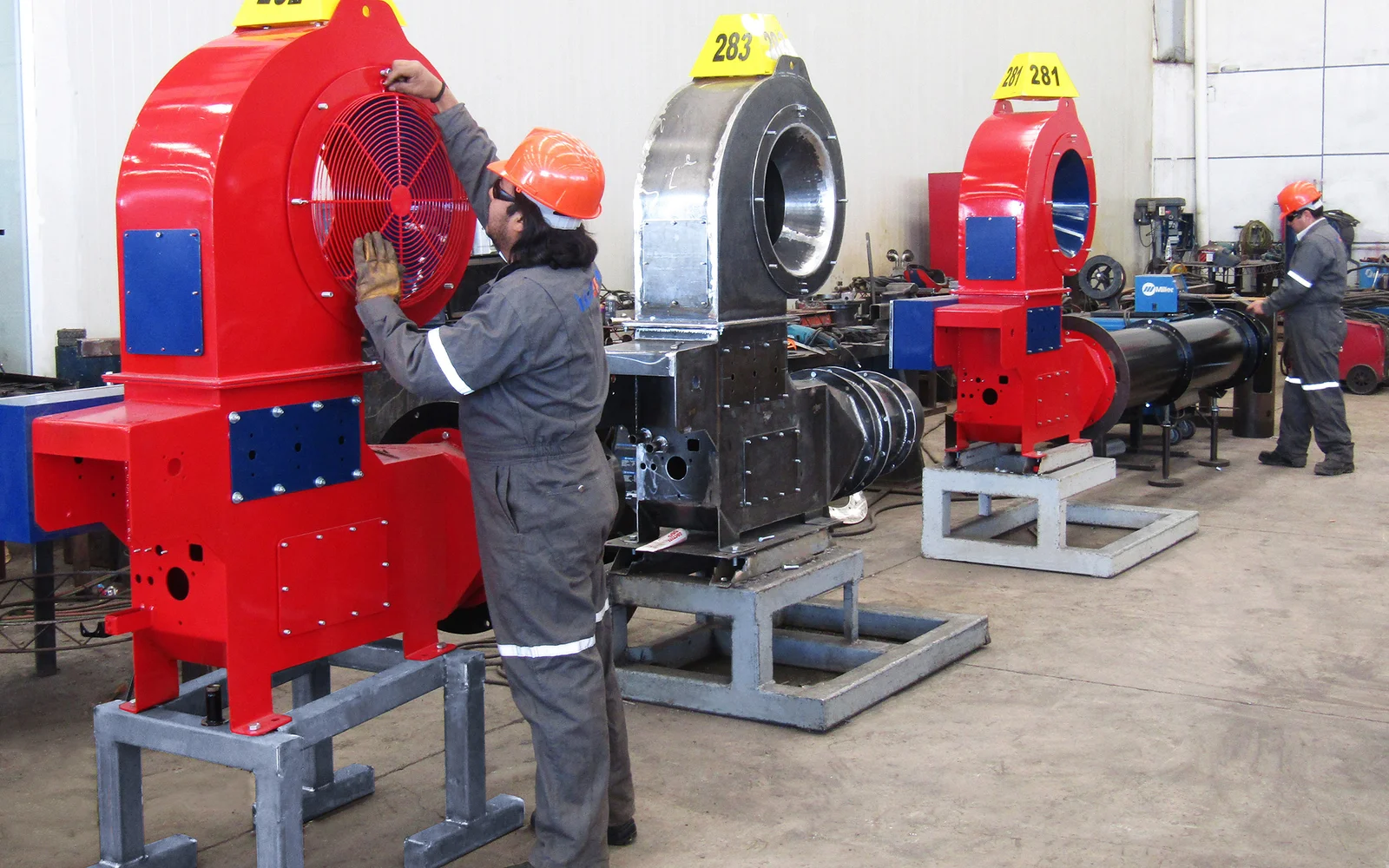 Burners manufacture